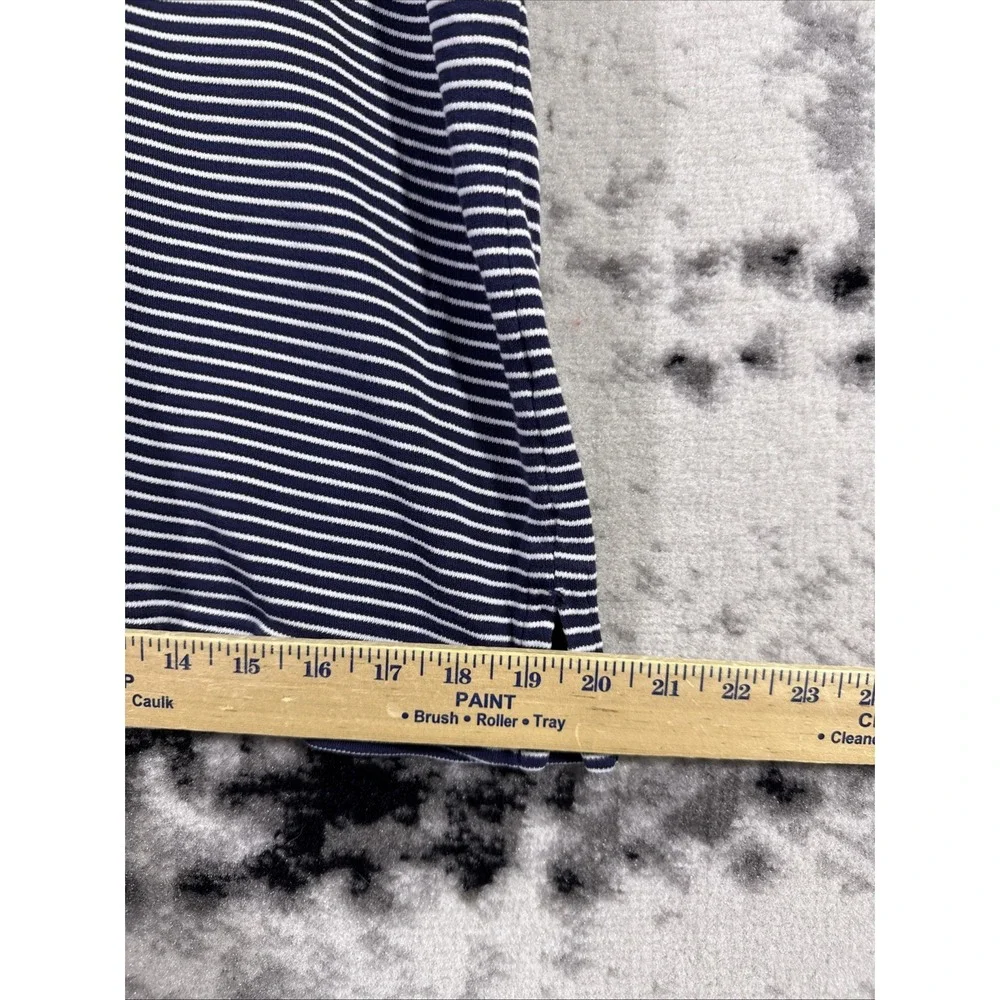 Polo Sport Ralph Lauren Polo Shirt Mens‎ Size Medium Striped Blue White Logo